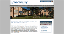 Desktop Screenshot of londonderryapartments.net